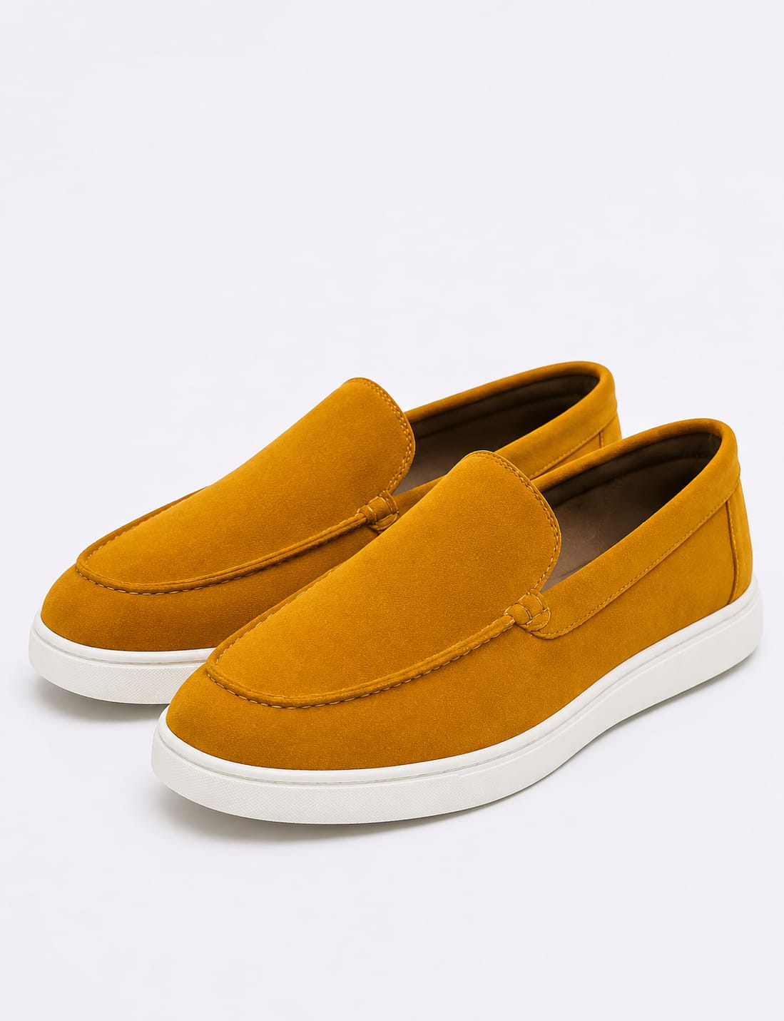 Mara Kadam men's premium suede slip-on loafer – colorway comparison view